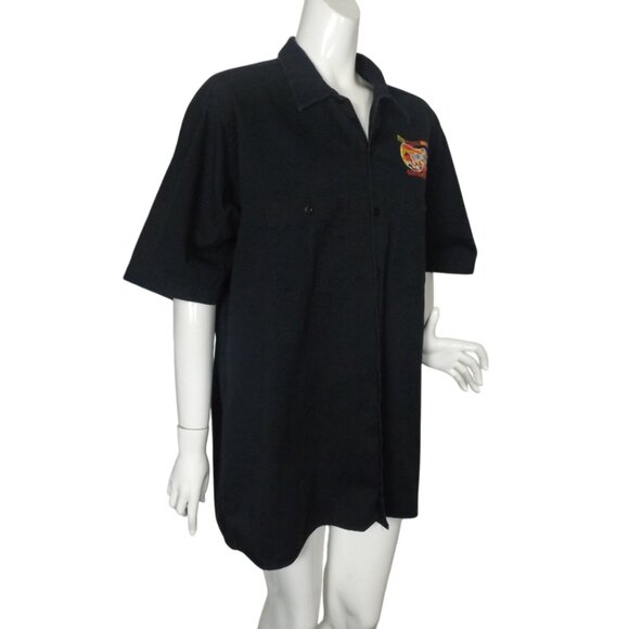 DALLAS GUITAR FESTIVAL Dickies Shirt, 2XLR, Black, 41st Annual, Short slv, 2018 - Picture 5 of 10